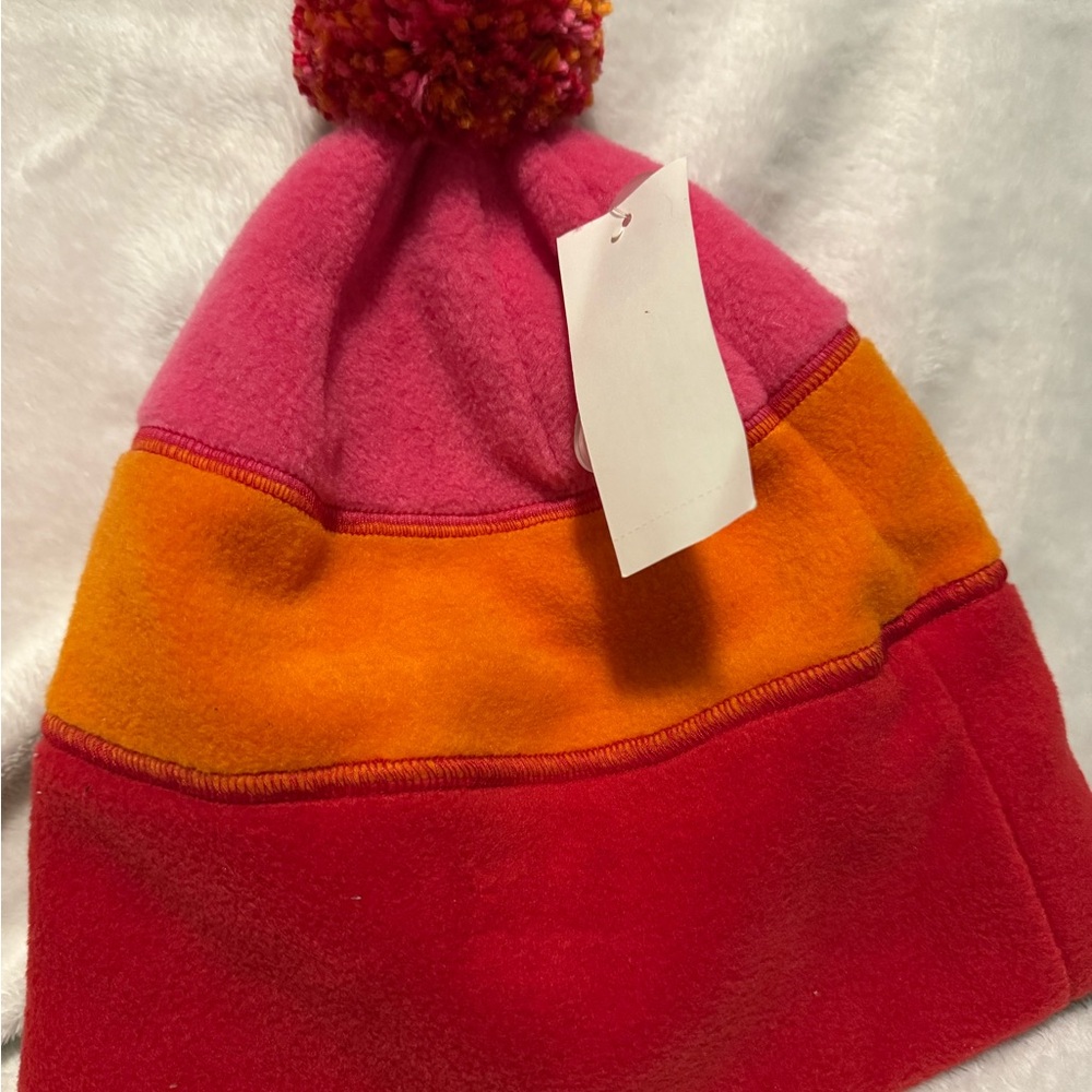 Colorful Pom-Pom Beanie - Picture 2 of 6